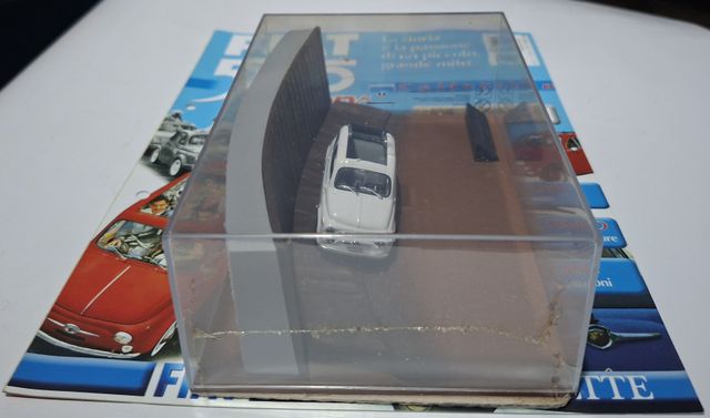 Modellino Fiat 500 Pozzo della Morte sc.1:43