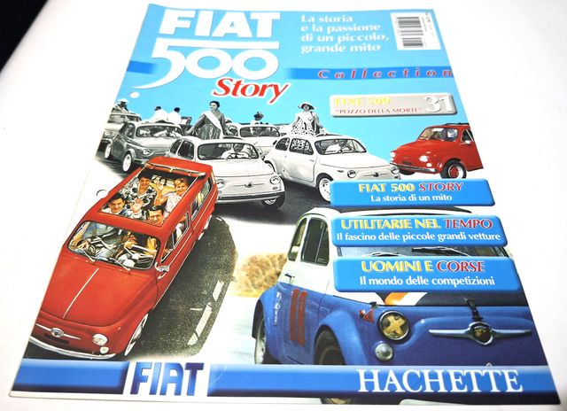 Modellino Fiat 500 Pozzo della Morte sc.1:43