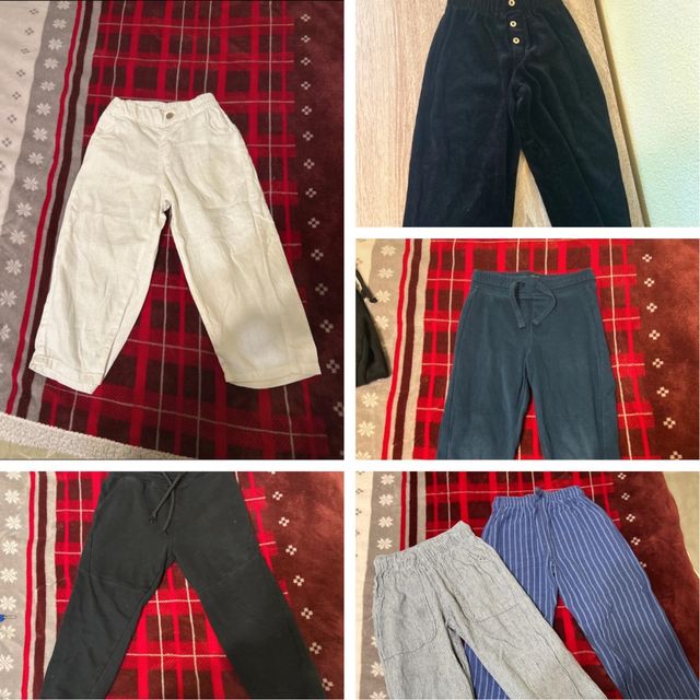 Set pantaloni bambino da 4 a 6 anni