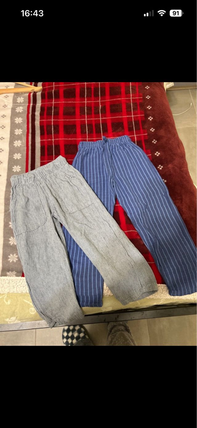 Set pantaloni bambino da 4 a 6 anni