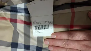 Gabardina Burberry Negra