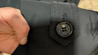 Gabardina Burberry Negra