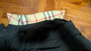 Gabardina Burberry Negra