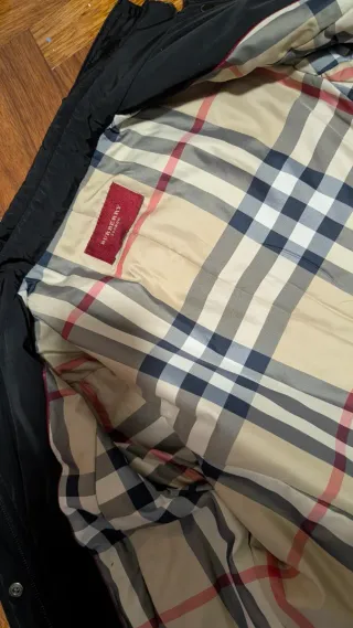 Gabardina Burberry Negra