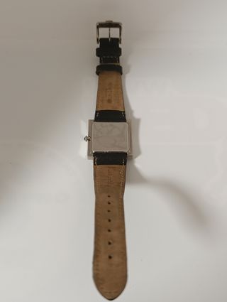 Reloj Givenchy Paris Cuadrado Negro y Plateado