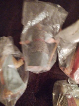 Lote 4 Pastores Belén 9cm Años 70