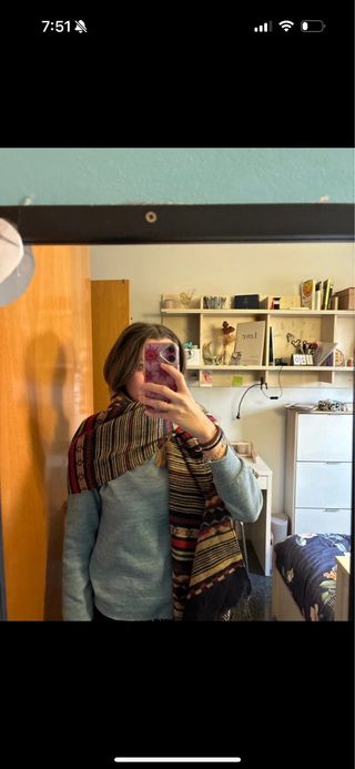 Fular/bufanda multicolor