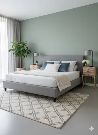 Mesitas noche madera lavada estilo francés