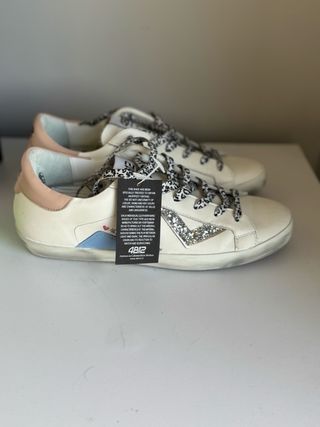 Sneakers 4b12 donna bianche rosa