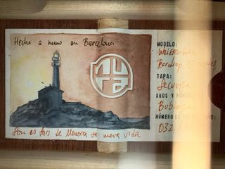 Guitarra Weissenborn NURA Teardrop lr baggs anthem