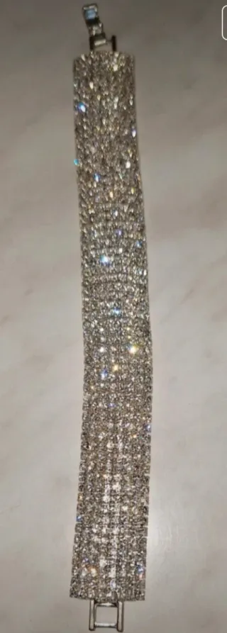 Bracciale donna con strass