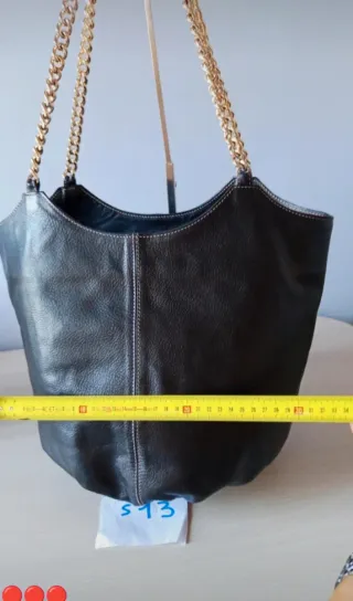 Borsa Luigi de Angelis Vera Pelle Nera