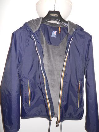 Giubbino K-Way Uomo Taglia M Blu