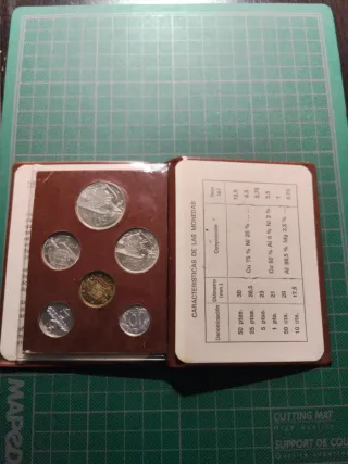Cartera de monedas 1973 sin circular