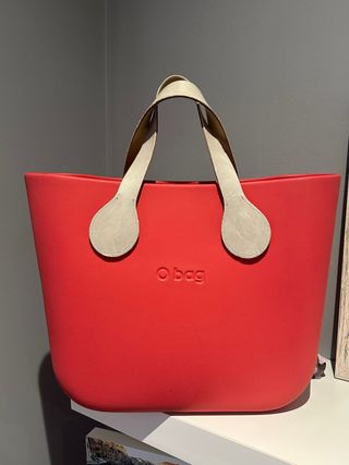 O Bag Mini Roja con Asas