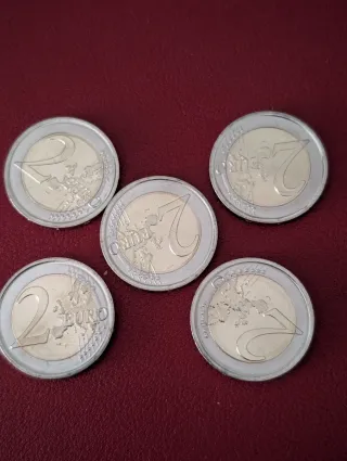 5 Monete Vaticano 2€ FDC