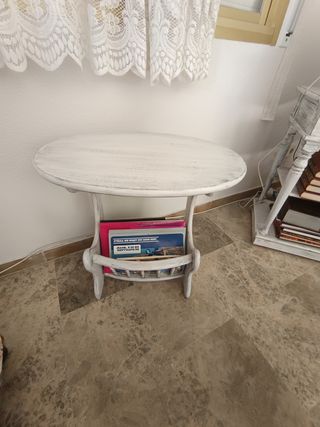 Mobiliario Comedor Blanco y Multicolor