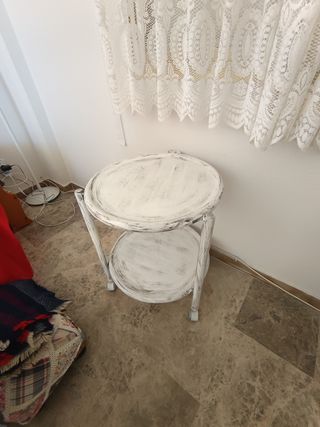 Mobiliario Comedor Blanco y Multicolor