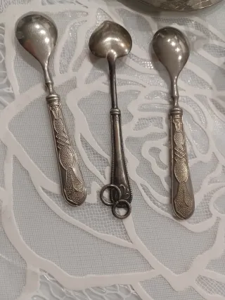 Set da caffè in metallo e porcellana Weindman