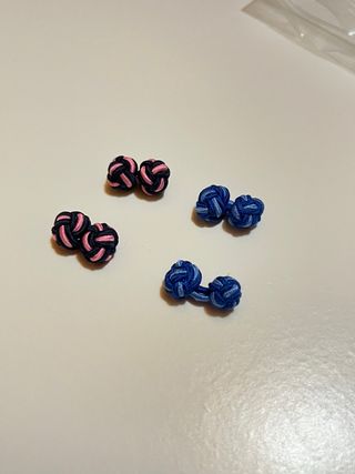 Gemelos para camisa elásticos