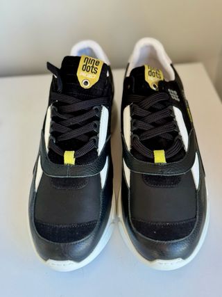 Sneakers Drunknmunky Uomo Nero Bianco Nuove