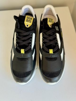 Sneakers Drunknmunky Uomo Nero Bianco Nuove