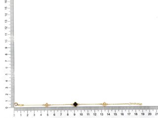 E1800682-12 Pulsera Oro 18k con Malaquita