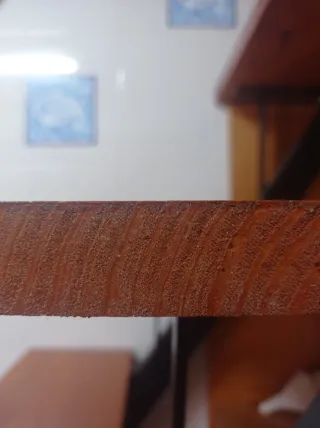 9 PELDAÑOS DE MADERA