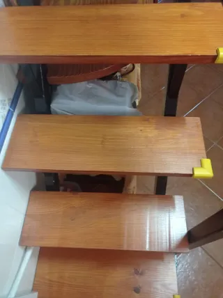 9 PELDAÑOS DE MADERA