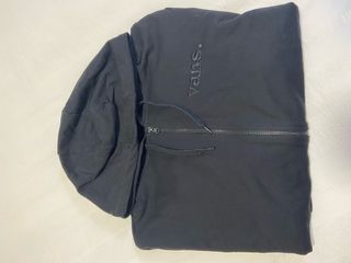 Sudadera Vans Negra con Cremallera