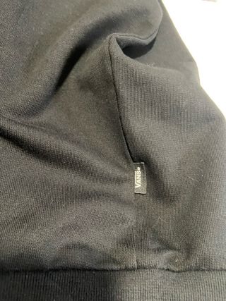 Sudadera Vans Negra con Cremallera