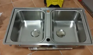 Lavello Blanco Doppio Vasca Acciaio Inox