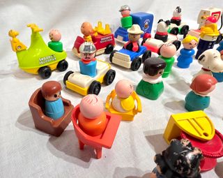 Snoopy Runner statuina vintage Aviva Toy Co.