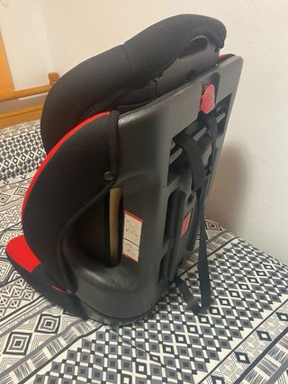 Silla de coche PLAY roja y negra