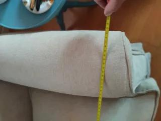 Pareja de sillones desenfundables beige