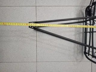 Parrilla Bicicleta Negra