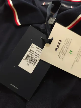 Polo Tommy Hilfiger Azul Nuevo Talla XXL