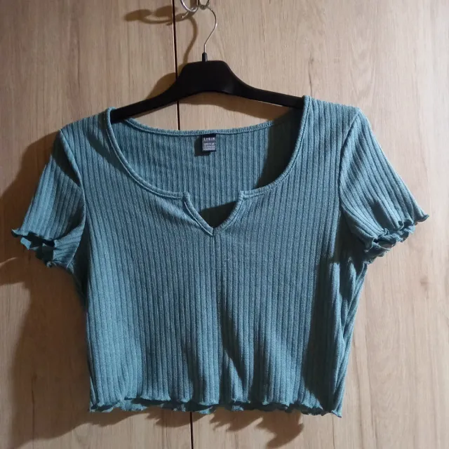 Camiseta SHEIN verde azulado talla L