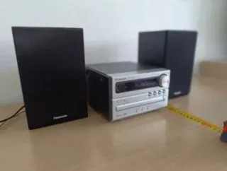 Cadena Hi-Fi Panasonic SA-PM250 Plata.