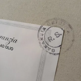 Quadro ad olio su tela certificato. con cornice le