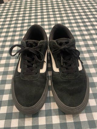 Zapatillas Vans niño negras