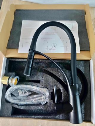 Grifo monomando de cocina nuevo fregadero