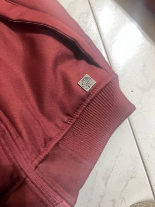 Giubbino Pull&Bear con cappuccio rosso taglia M