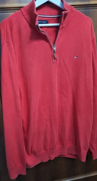 Jersey Tommy Hilfiger Rojo Hombre