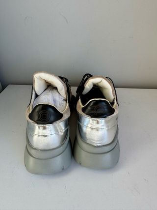 Colmar Sneakers Donna Argento Bianco Nuove