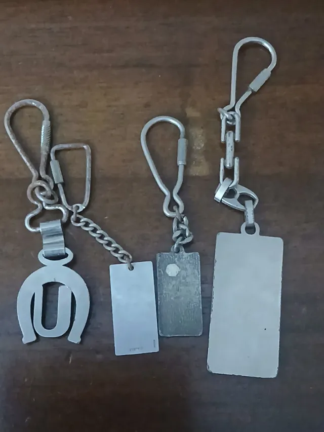 Set 4 portachiavi vintage