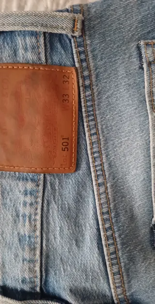 Jeans Levi's Gamba Dritta Uomo taglia 33