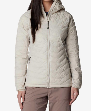 Chaqueta Columbia Powder Pass Mujer Beige