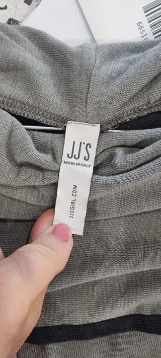 Maglia donna con collo a cascata