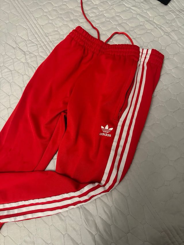 Pantalón Adidas Rojo